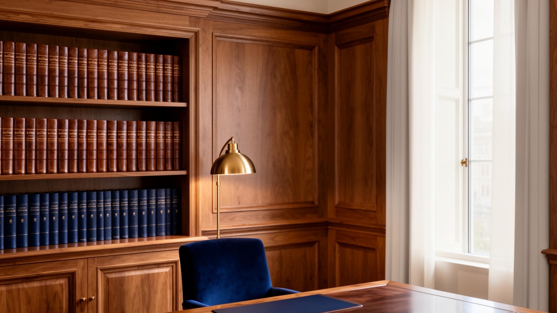 Stijlvol interieur van Advocatenkantoor Bram Casier